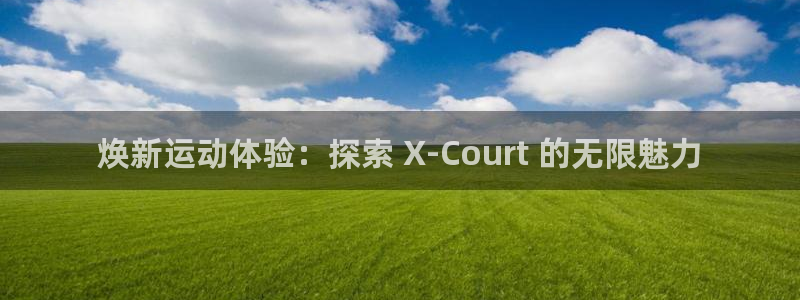 必发集团登录入口7790|焕新运动体验：探索 X-Court